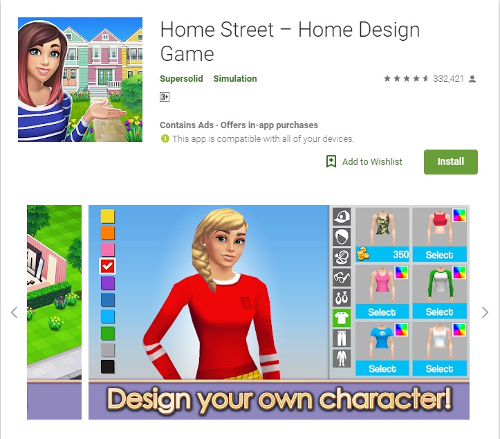 Home Street – Home Design Game