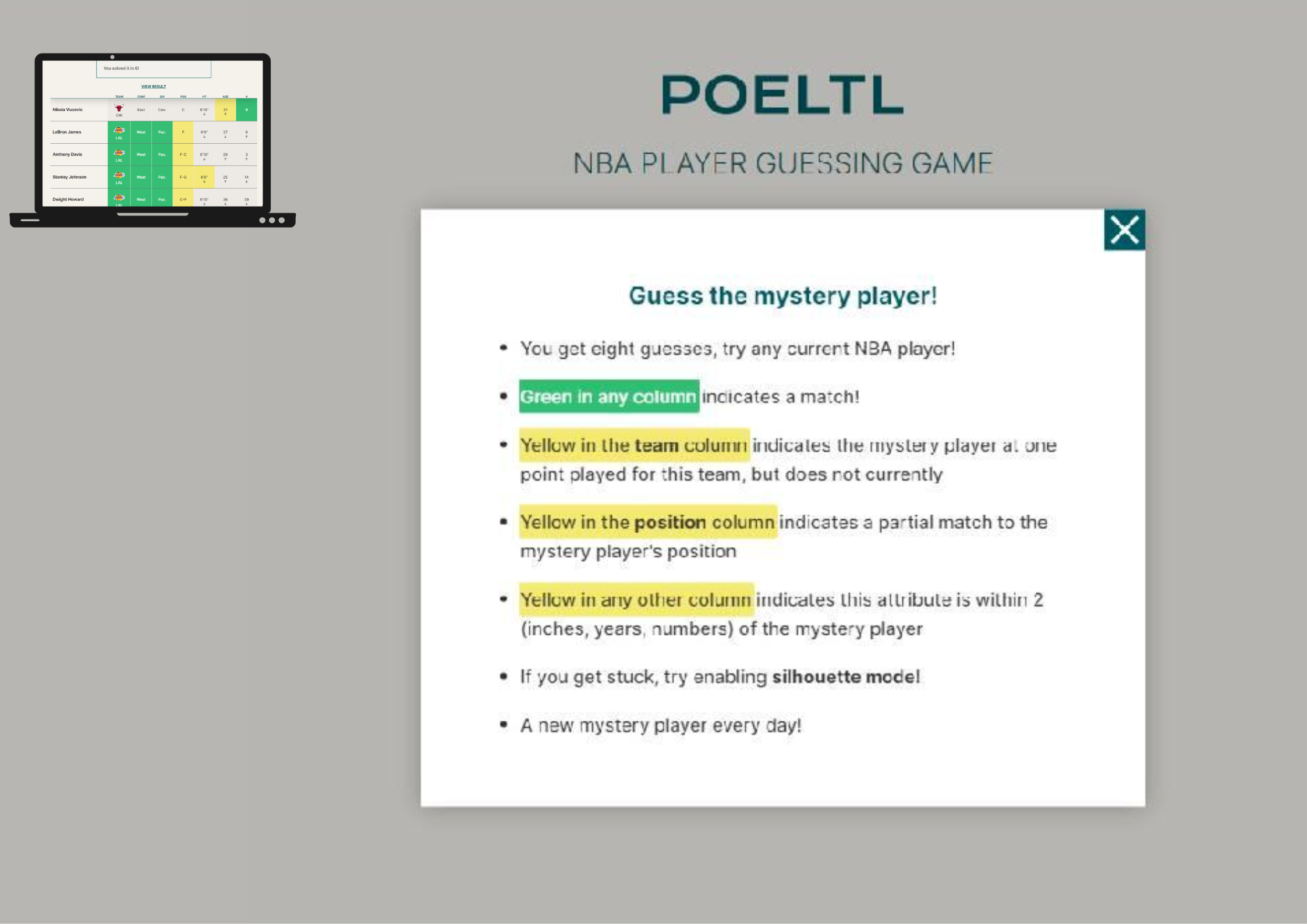 poeltl games