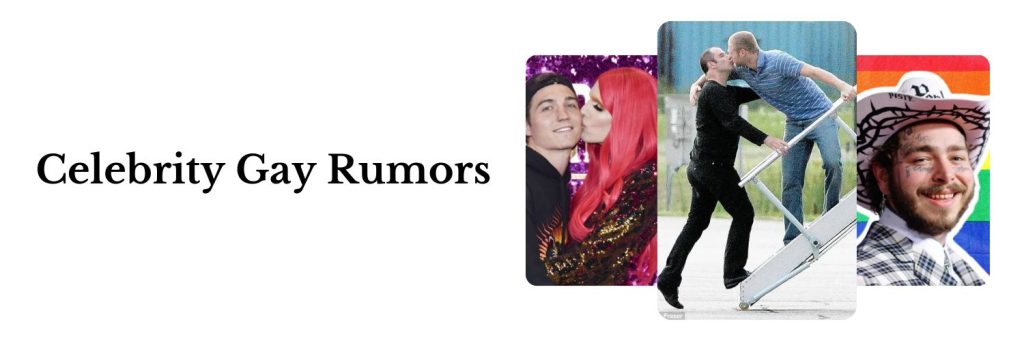 celebrity gay rumors