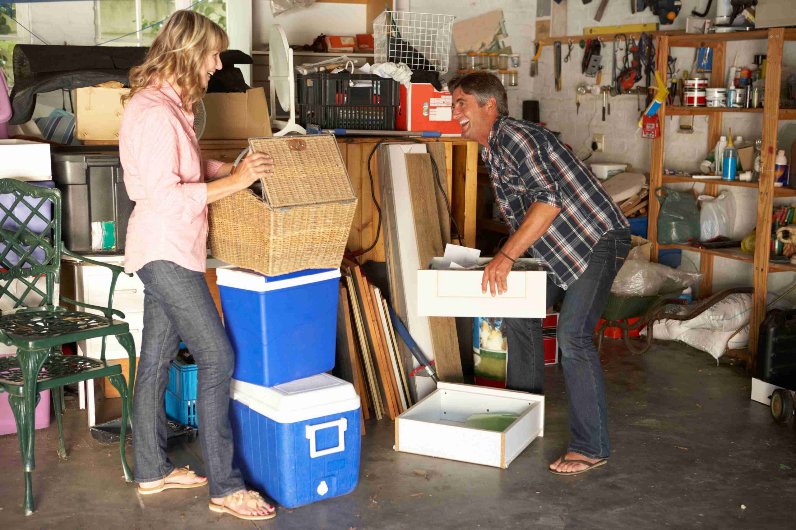 decluttering your garage