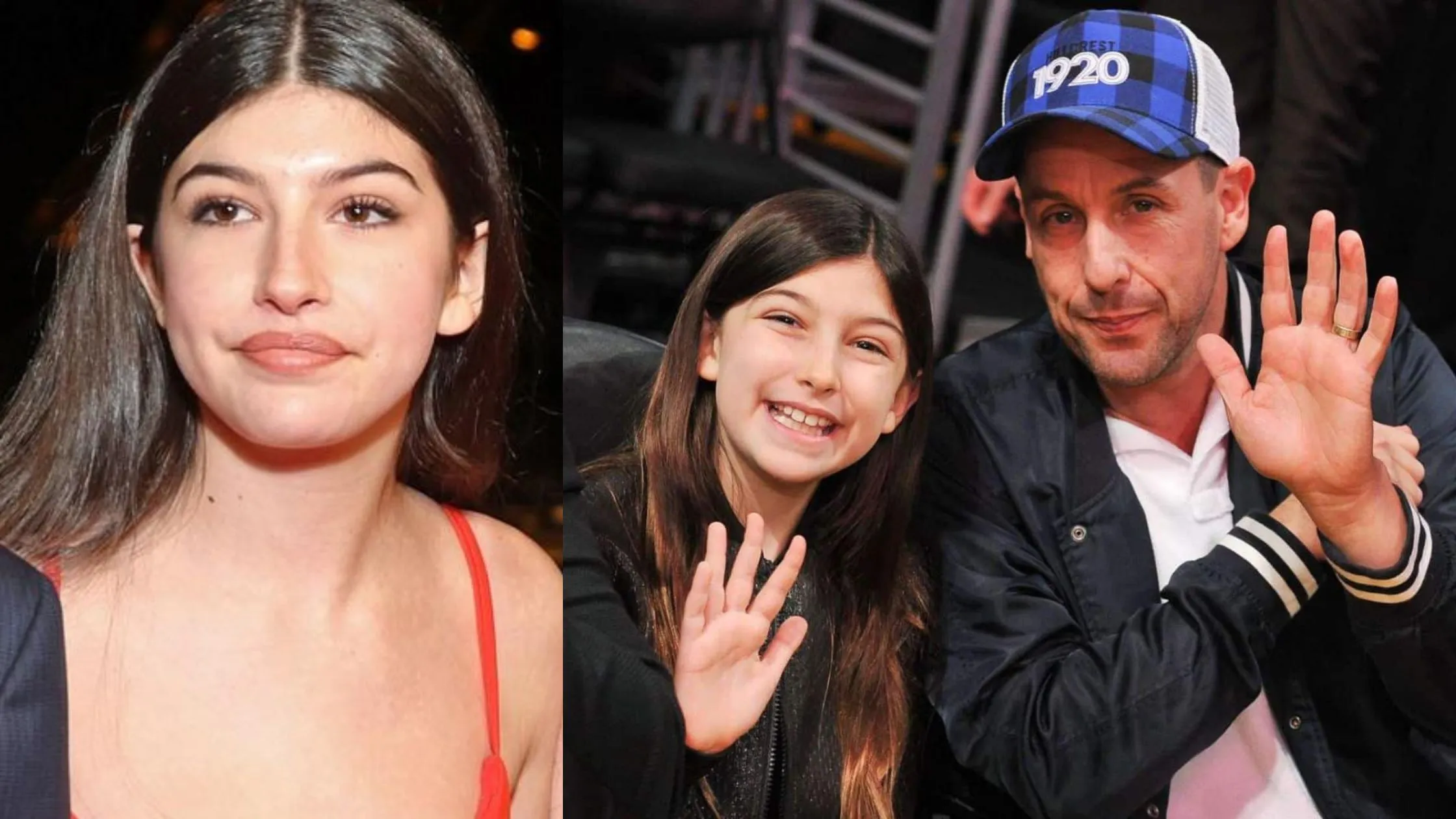 sunny sandler with her dad adam sandler