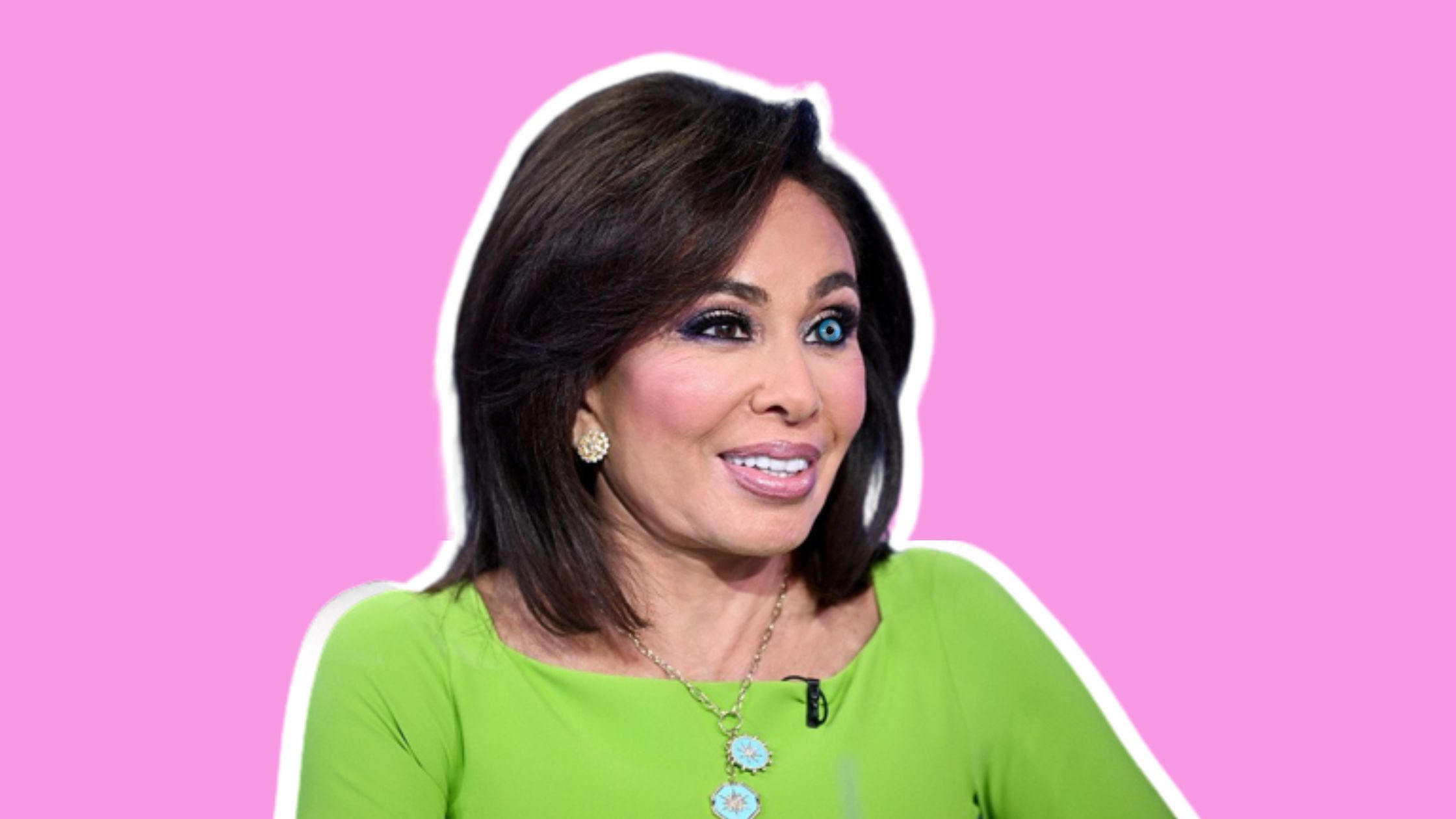 what happened to judge jeanine left eye
