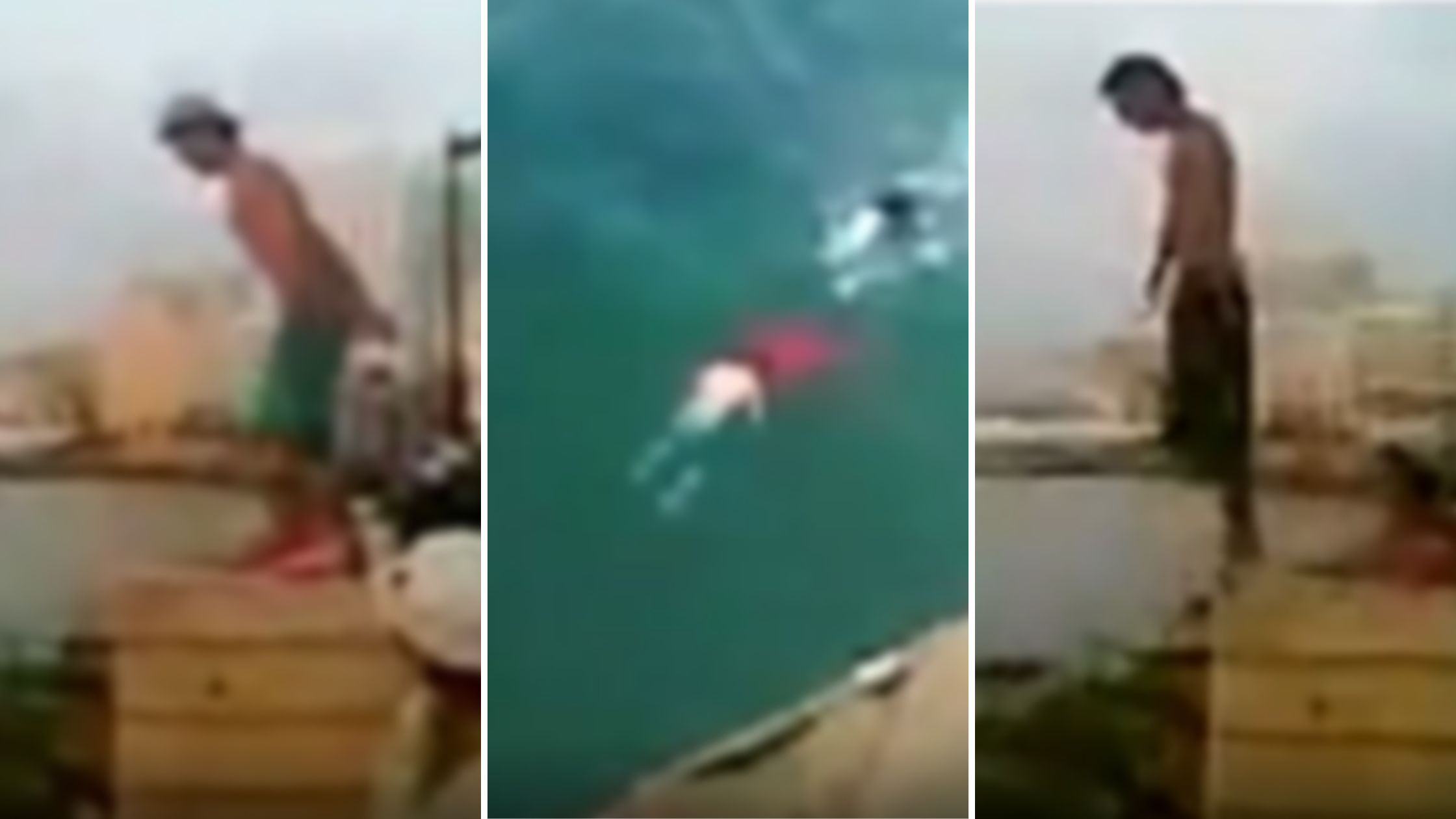 Beirut split face diving accident
