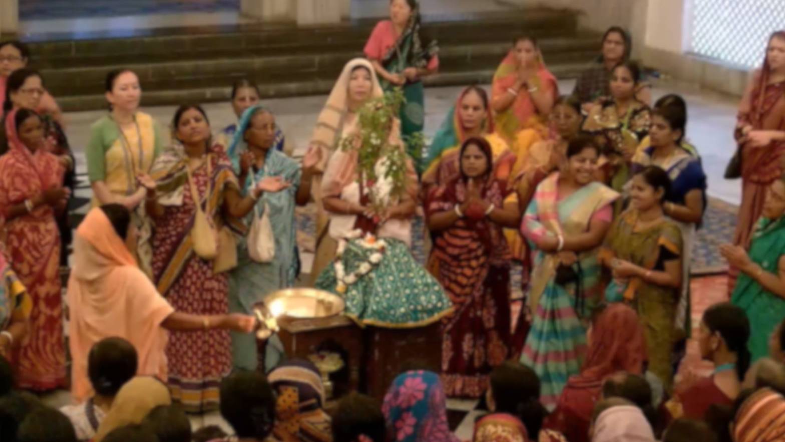 Tulsi Aarti at ISKCON: A Spiritual Offering