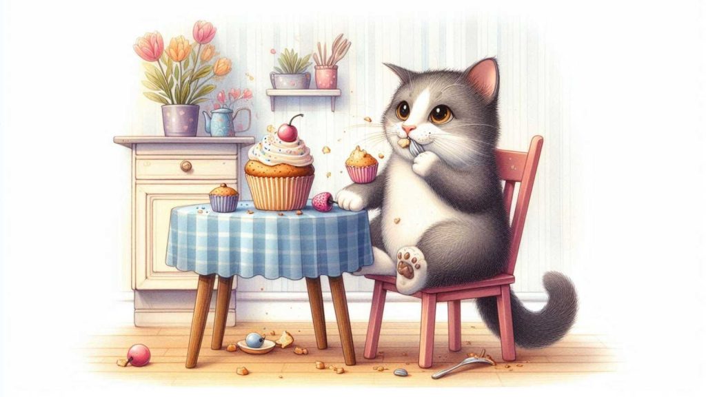 if you give a cat a cupcake