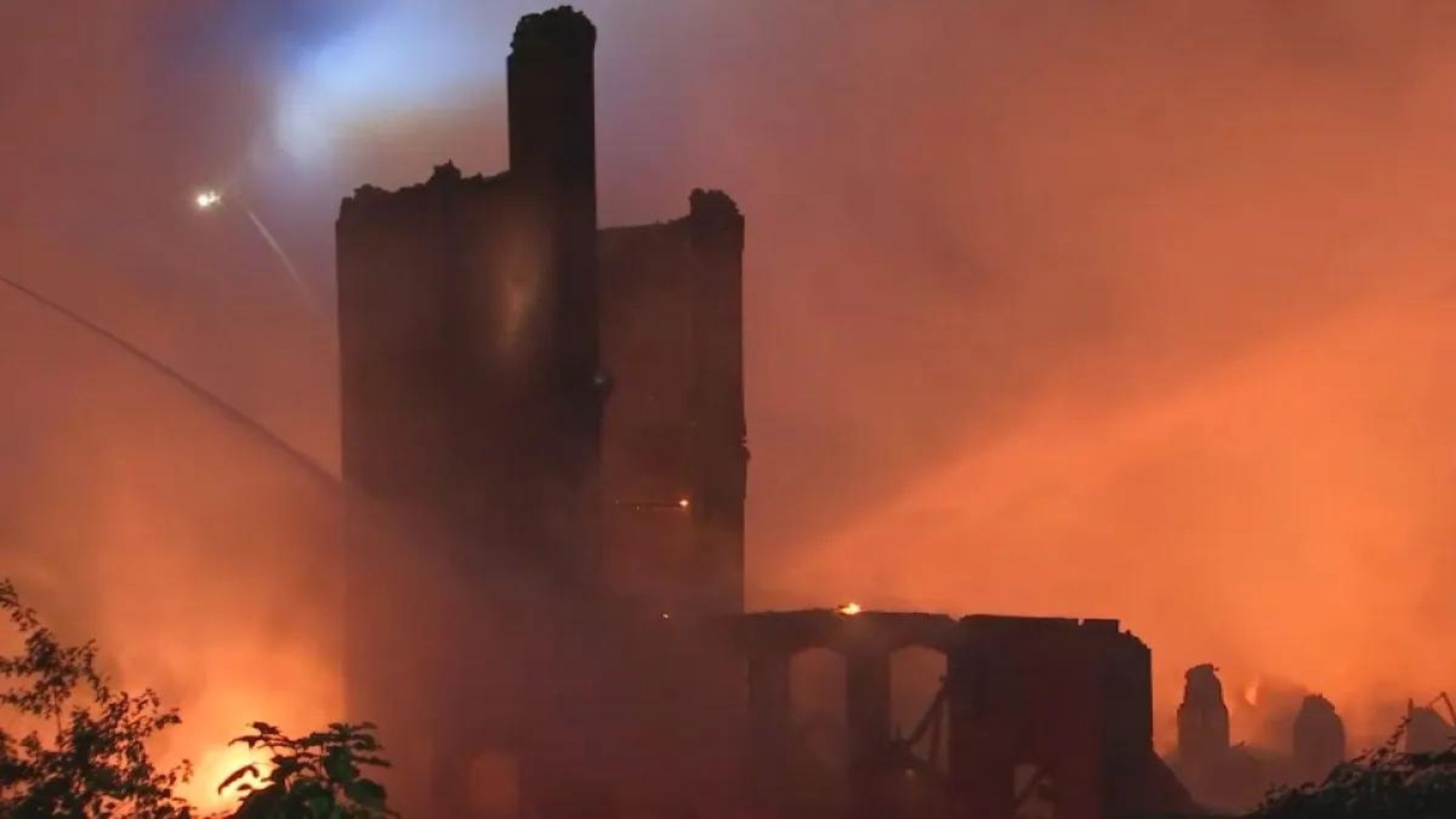 Woonsocket Mill Fire